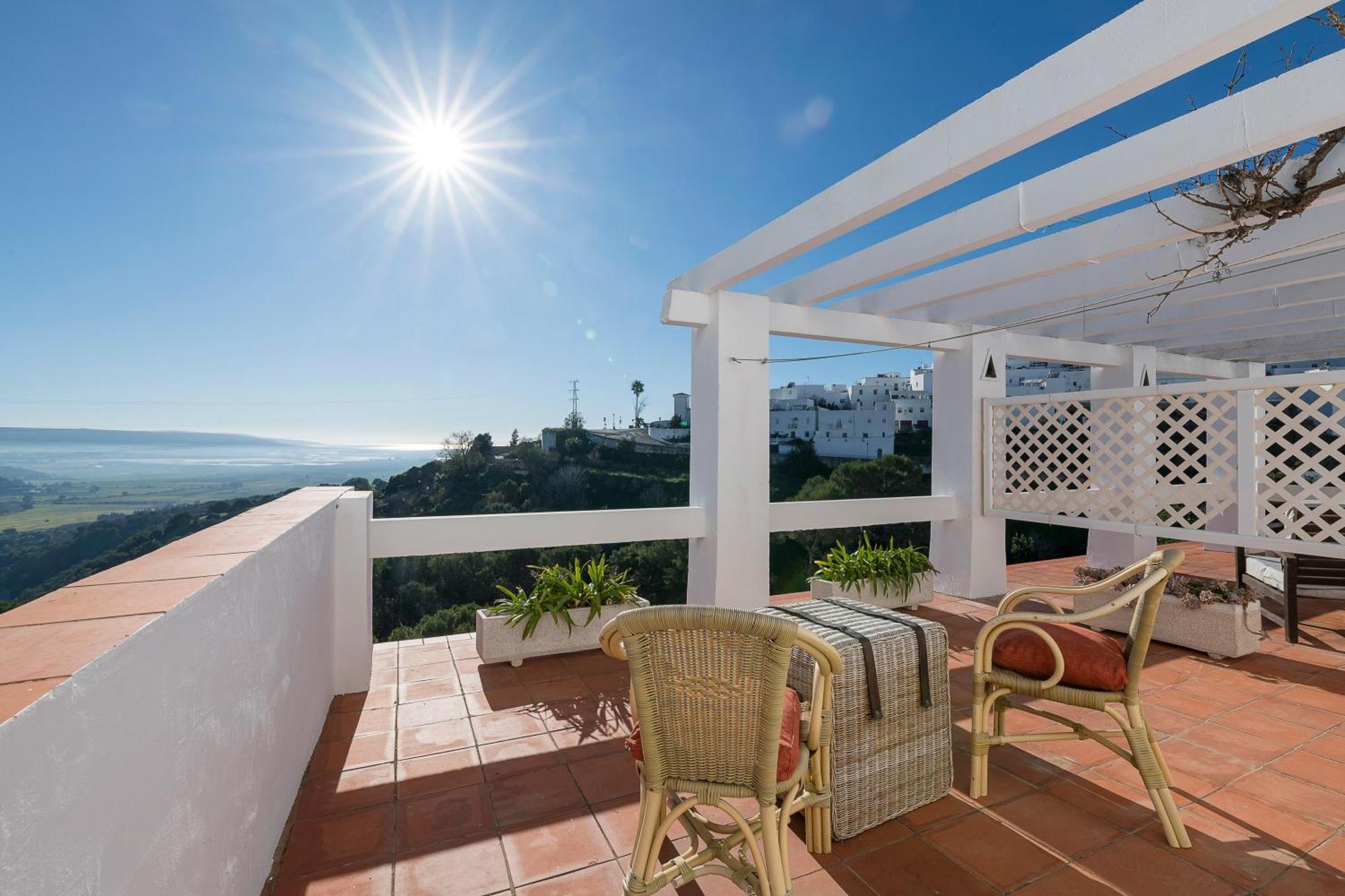 Апарт отель La Galbana Vejer Вьер де ла Фронтера Экстерьер фото